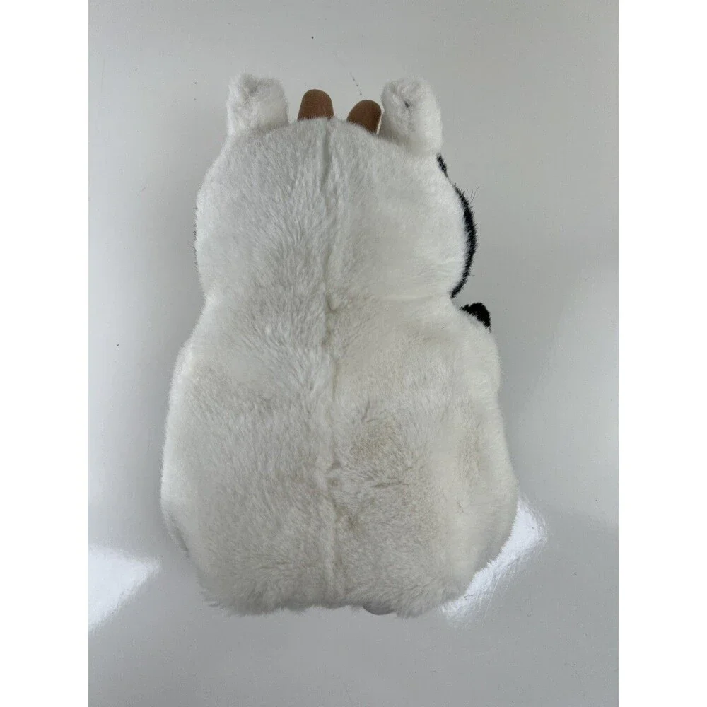 DGE Snuggie Hand Puppet Cow Toy Plush Vintage 1999 Stuffed Animal 9